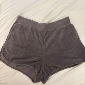 Uniqlo Terry Cloth Gray Shorts